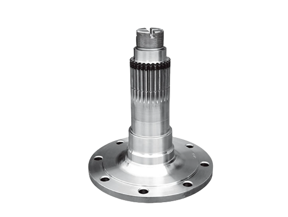 Edge reduction flange shaft